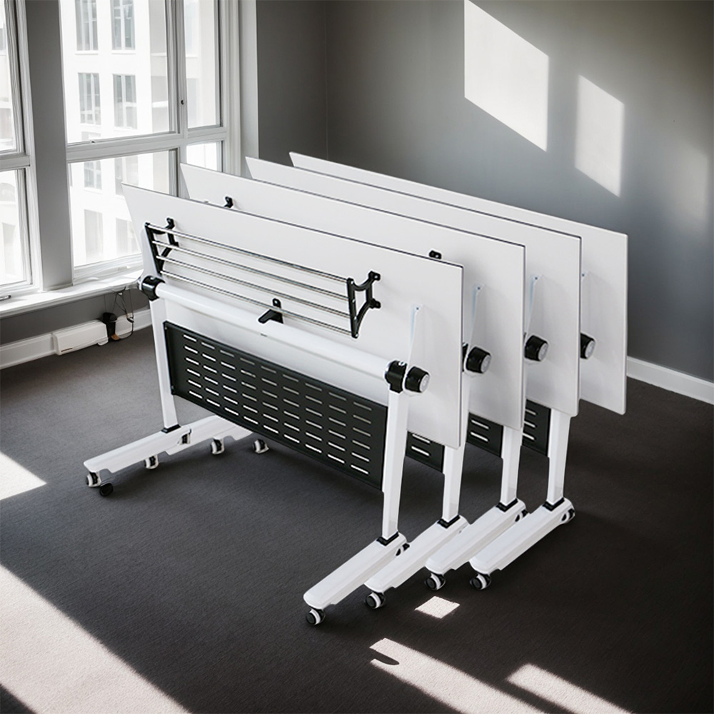Office Furniture Wholesale - โต๊ะพับได้สำหรับการเรียน สำนักงาน ห้องประชุม โต๊ะฝึกอบรมแบบพับได้สำหรับพื้นที่ขนาดเล็ก