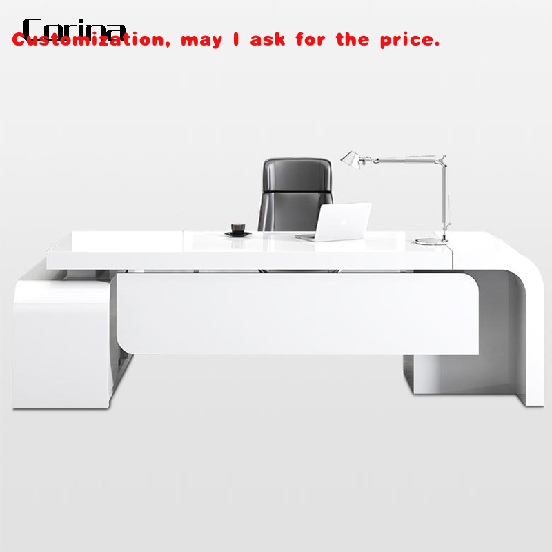Office Furniture Usa - เฟอร์นิเจอร์สำนักงานสไตล์อเมริกันแบบโมเดิร์น เคลือบเงา รุ่นคัสตอม.2025 ลดราคา โต๊ะทำงานสำนักงานทันสมัย