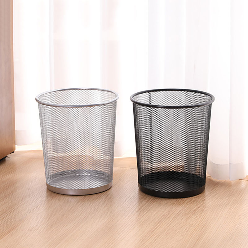 ถังขยะตาข่ายโลหะทรงกลมขนาดใหญ่ - Paper Basket Mesh บทวิจารณ์และราคา