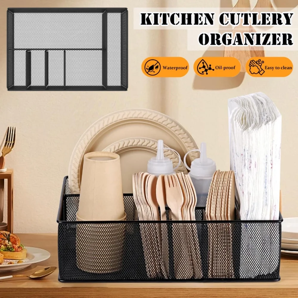 ตะกร้าเก็บของโลหะสีดำ ตะแกรงตา - Paper Basket Mesh บทวิจารณ์และราคา