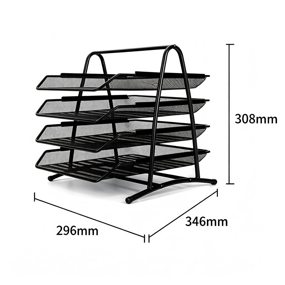 ที่จัดเก็บเอกสารแบบตาข่ายเหล็ก - Paper Basket Mesh บทวิจารณ์และราคา