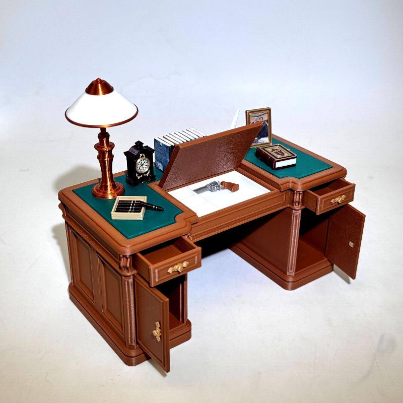 1:12 สเกลดอลล์เฮาส์ มินิ วินเท - Office Furniture And Desks บทวิจารณ์และราคา