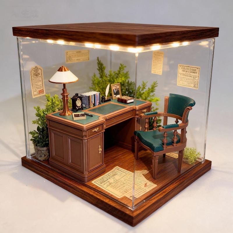 1:12 สเกลดอลล์เฮาส์ มินิ วินเท - Office Furniture And Desks บทวิจารณ์และราคา