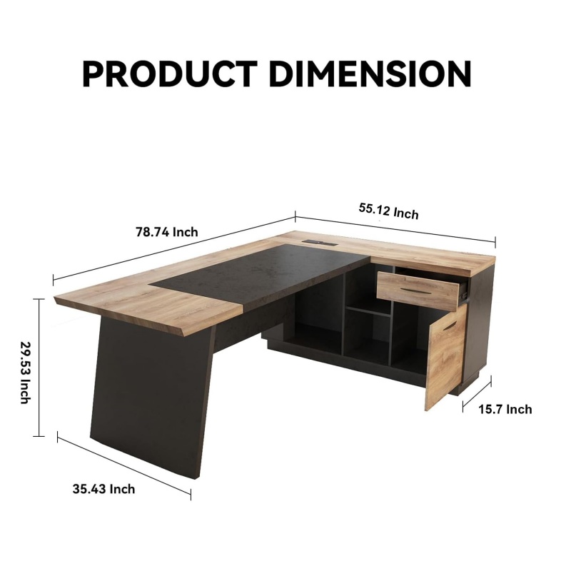 ชุดโต๊ะคอมพิวเตอร์สไตล์โมเดิร์ - Office Furniture Usa บทวิจารณ์และราคา