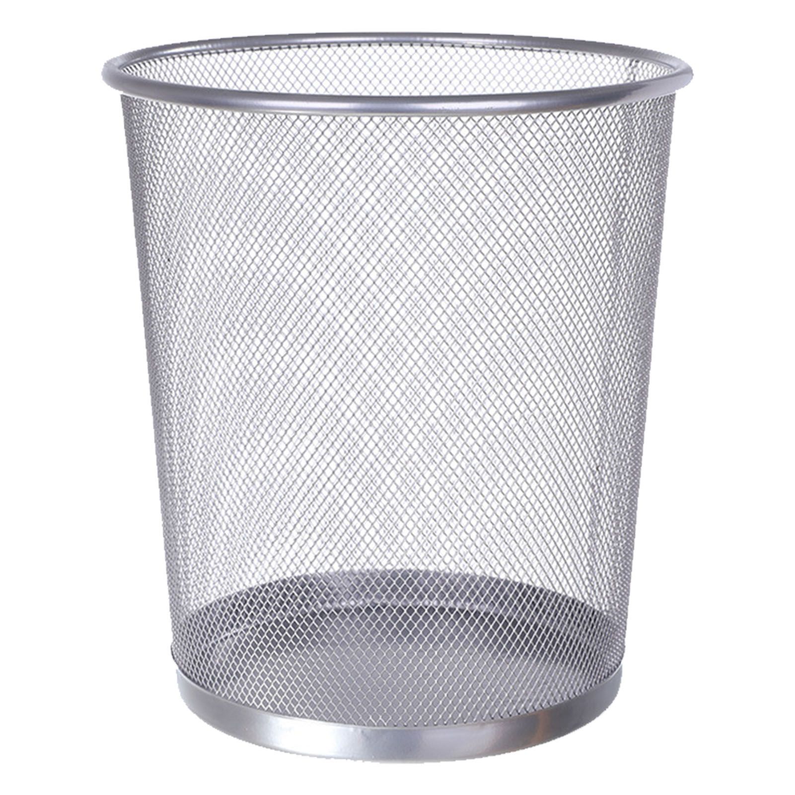 ถังขยะเหล็กแบบตาข่าย ฝาเปิดได้ - Paper Basket Mesh บทวิจารณ์และราคา