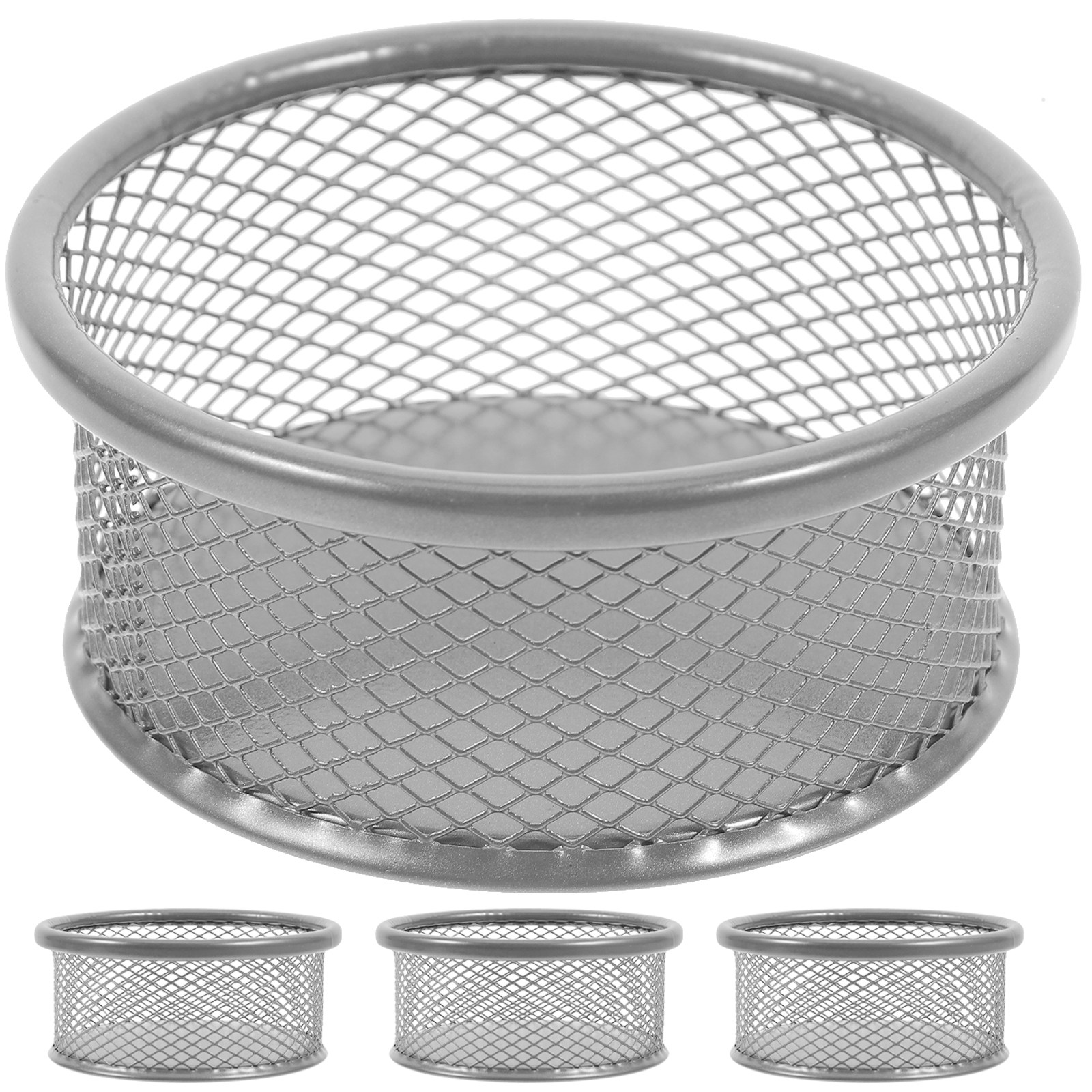 ที่ใส่คลิปหนีบกระดาษเหล็ก 4 ชิ - Paper Basket Mesh บทวิจารณ์และราคา
