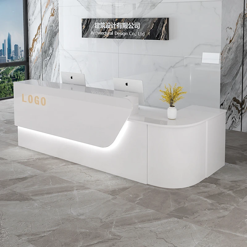 เคาน์เตอร์ต้อนรับหรูหราพร้อมที - Office Furniture Usa บทวิจารณ์และราคา