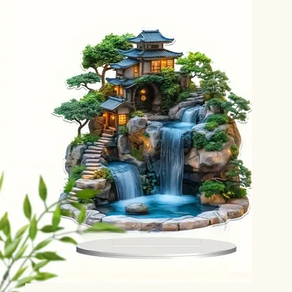 แผ่นอะคริลิคตกแต่งรูปสวนและน้ำ - Office Furniture Wholesale บทวิจารณ์และราคา