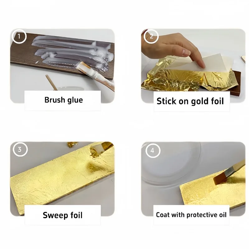 Gold Leaf แผ่น 10 ชิ้นสําหรับต - Office Furniture Jb บทวิจารณ์และราคา