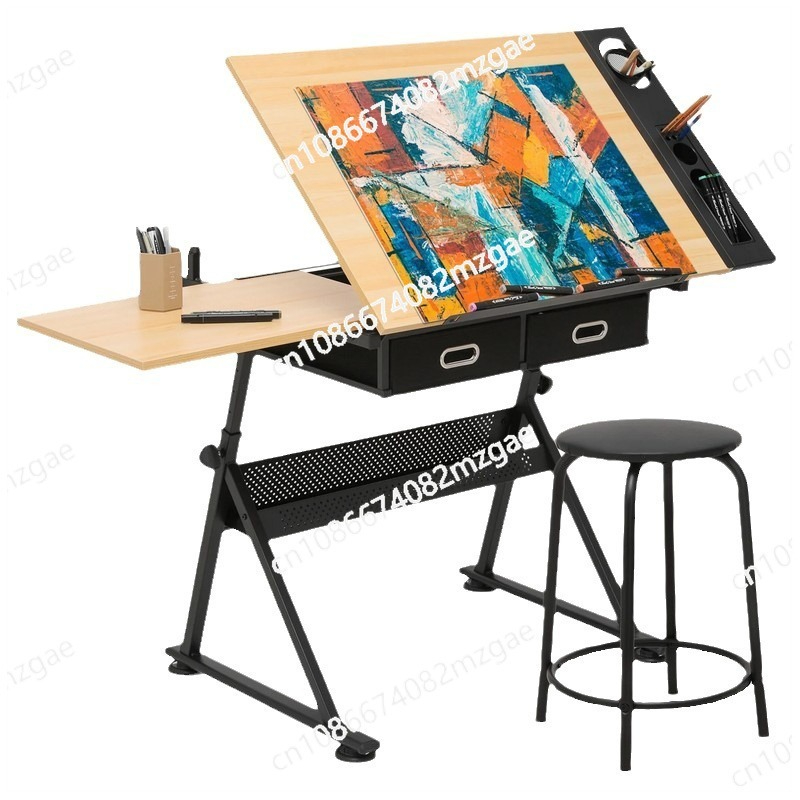 โต๊ะวาดเขียนปรับระดับความสูงได - Office Furniture Wholesale บทวิจารณ์และราคา