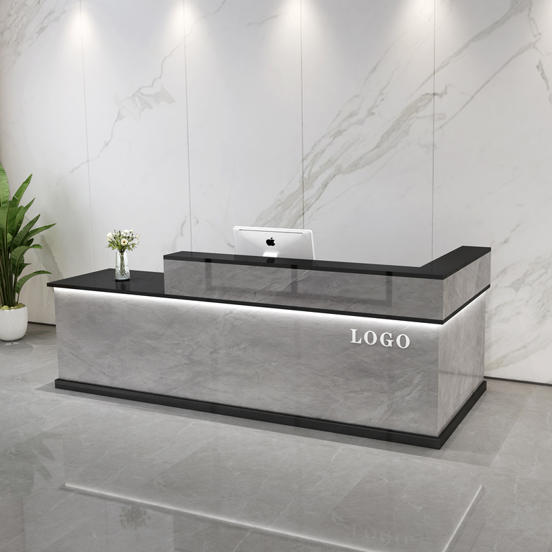 เคาน์เตอร์ต้อนรับหรูหรา สไตล์โ - Office Furniture Usa บทวิจารณ์และราคา
