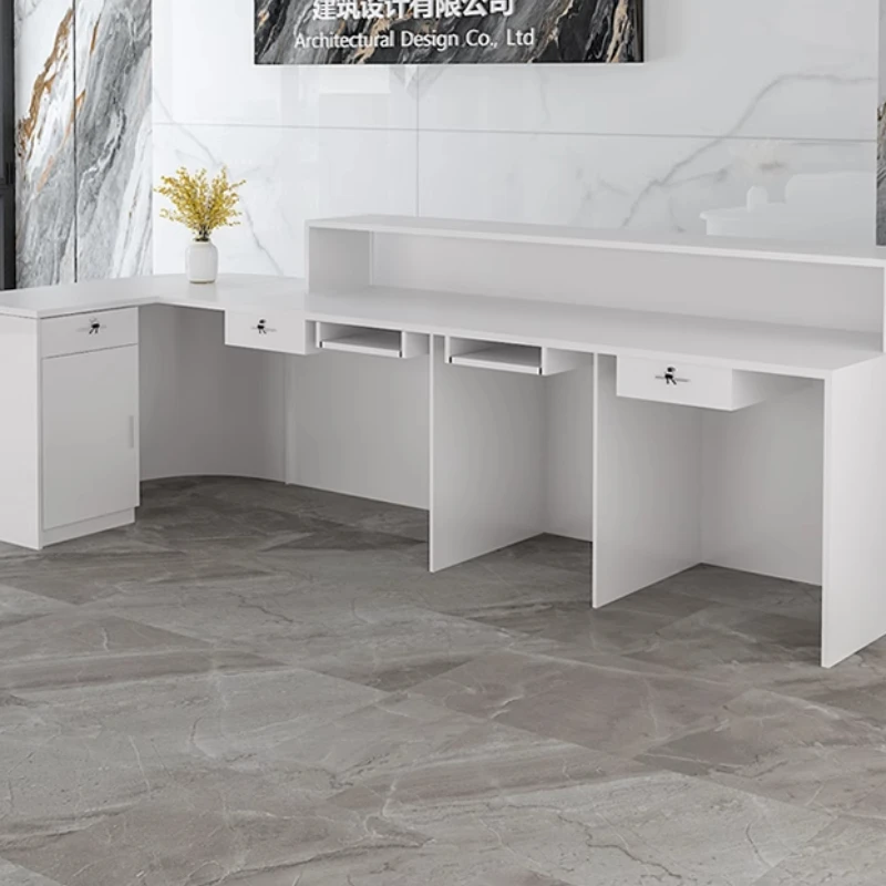 เคาน์เตอร์ต้อนรับสุดหรู พร้อมต - Office Furniture Usa บทวิจารณ์และราคา