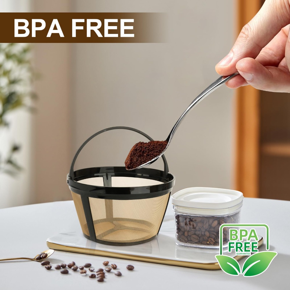 ถ้วยกรองกาแฟแบบใช้ซ้ำได้ ใช้ได - Paper Basket Mesh บทวิจารณ์และราคา