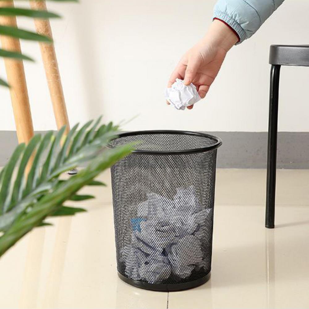 ถังขยะ kisi-kisi besi ใช้ในสำน - Paper Basket Mesh บทวิจารณ์และราคา